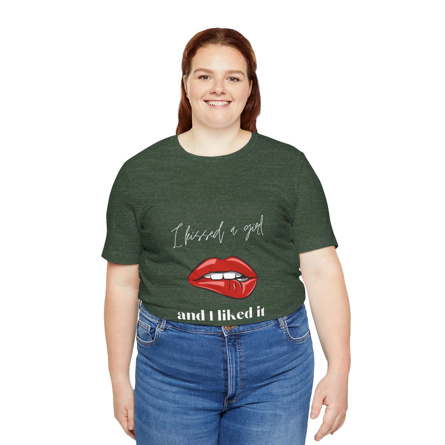 I Kissed a Girl Unisex Jersey Short Sleeve TShirt