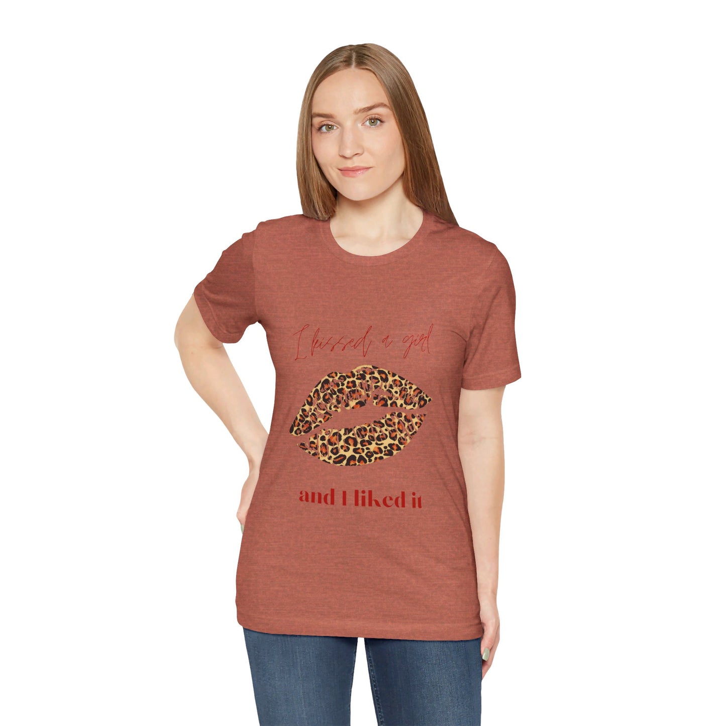 Leopard Lips Jersey Short Sleeve Tee