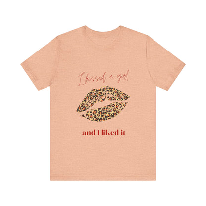 Leopard Lips Jersey Short Sleeve Tee