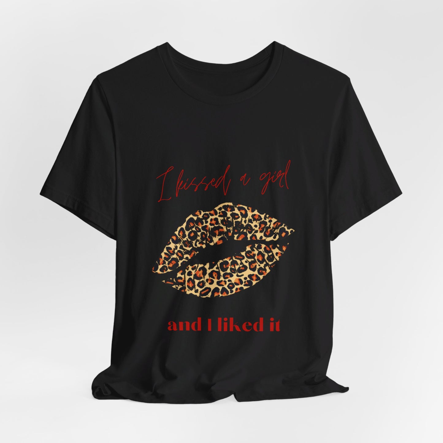 Leopard Lips Jersey Short Sleeve Tee