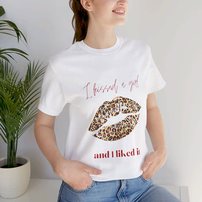 Leopard Lips Jersey Short Sleeve Tee