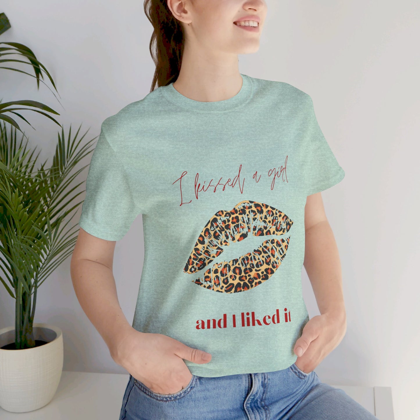 Leopard Lips Jersey Short Sleeve Tee