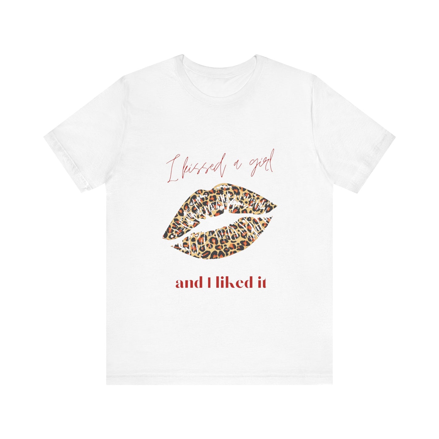 Leopard Lips Jersey Short Sleeve Tee