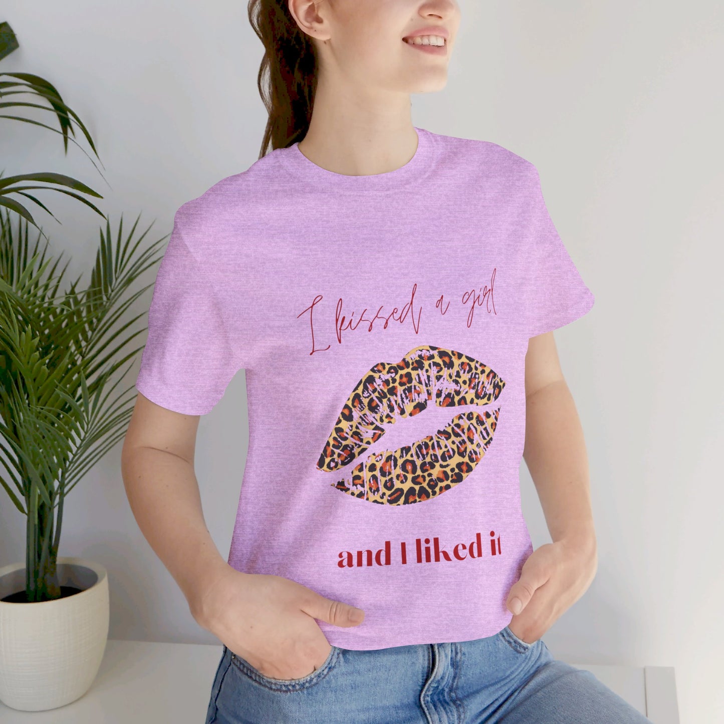 Leopard Lips Jersey Short Sleeve Tee