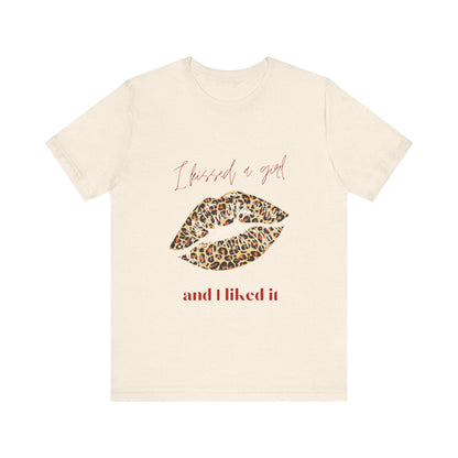 Leopard Lips Jersey Short Sleeve Tee