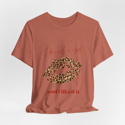 Leopard Lips Jersey Short Sleeve Tee