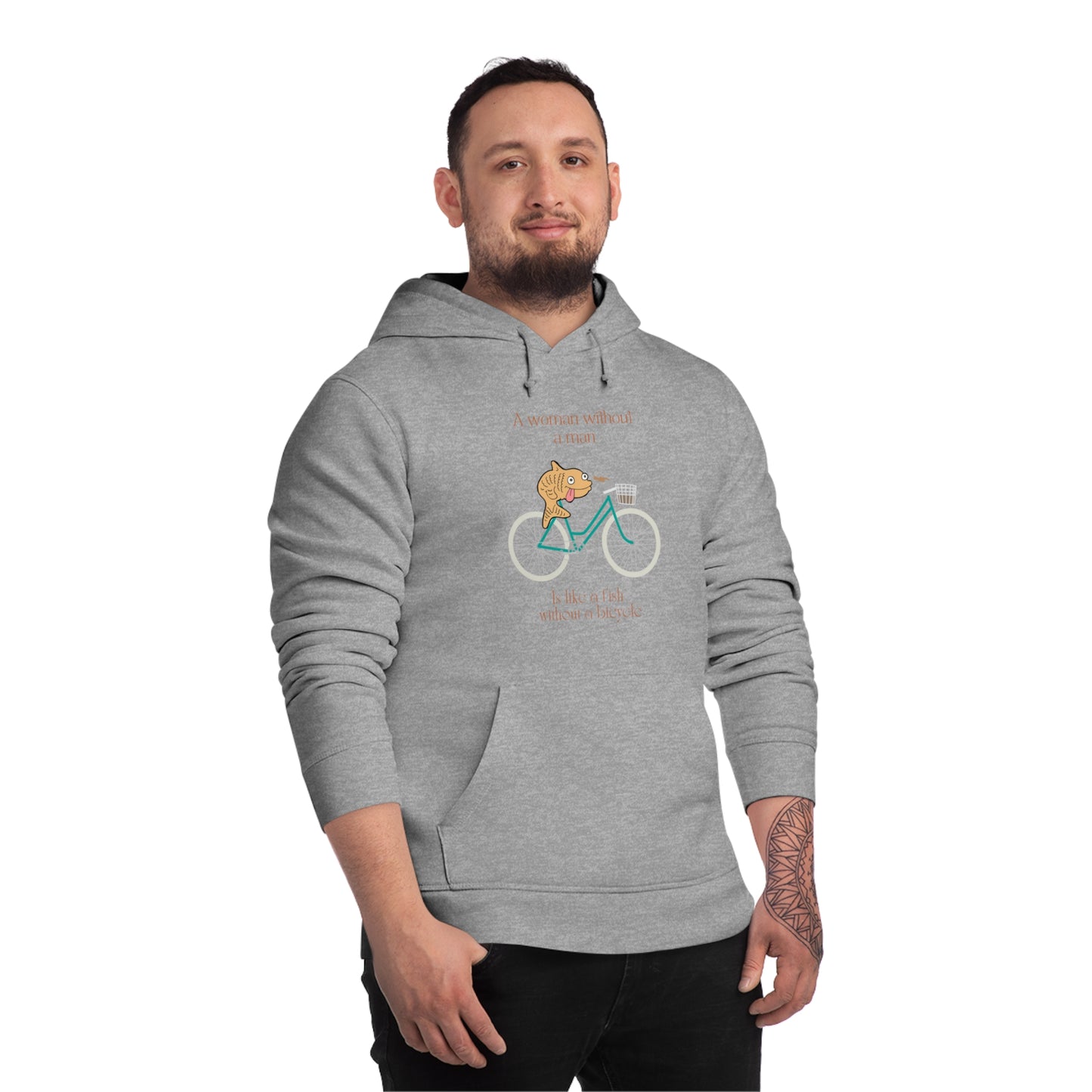 Fish Without a Bicycle Hoodie