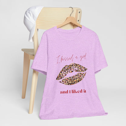 Leopard Lips Jersey Short Sleeve Tee