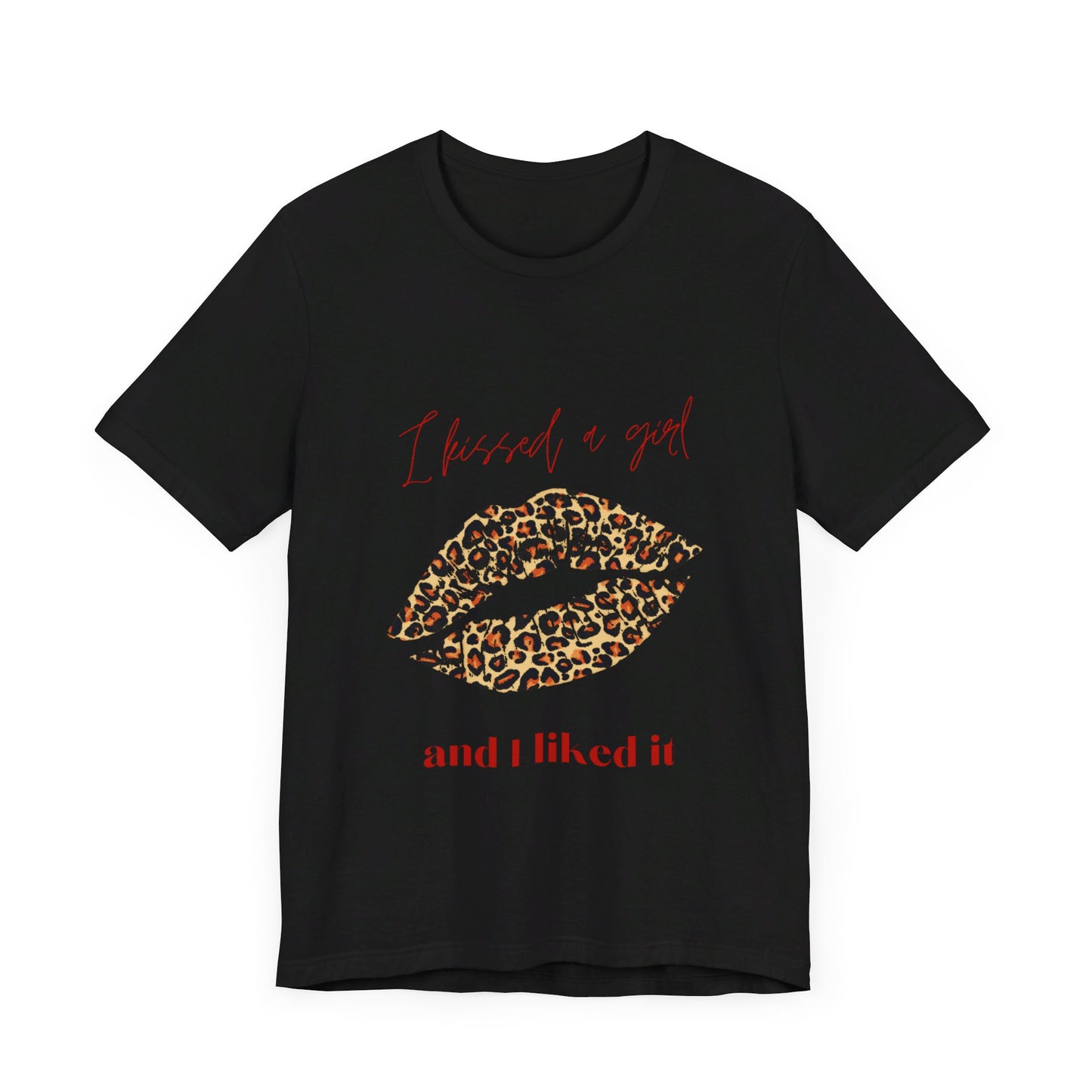 Leopard Lips Jersey Short Sleeve Tee