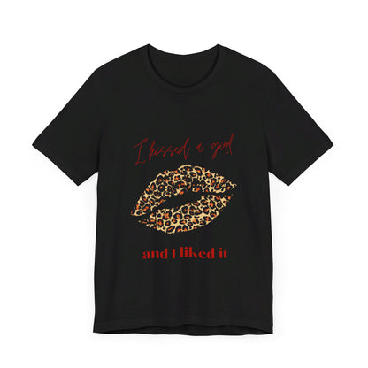 Leopard Lips Jersey Short Sleeve Tee