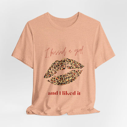 Leopard Lips Jersey Short Sleeve Tee