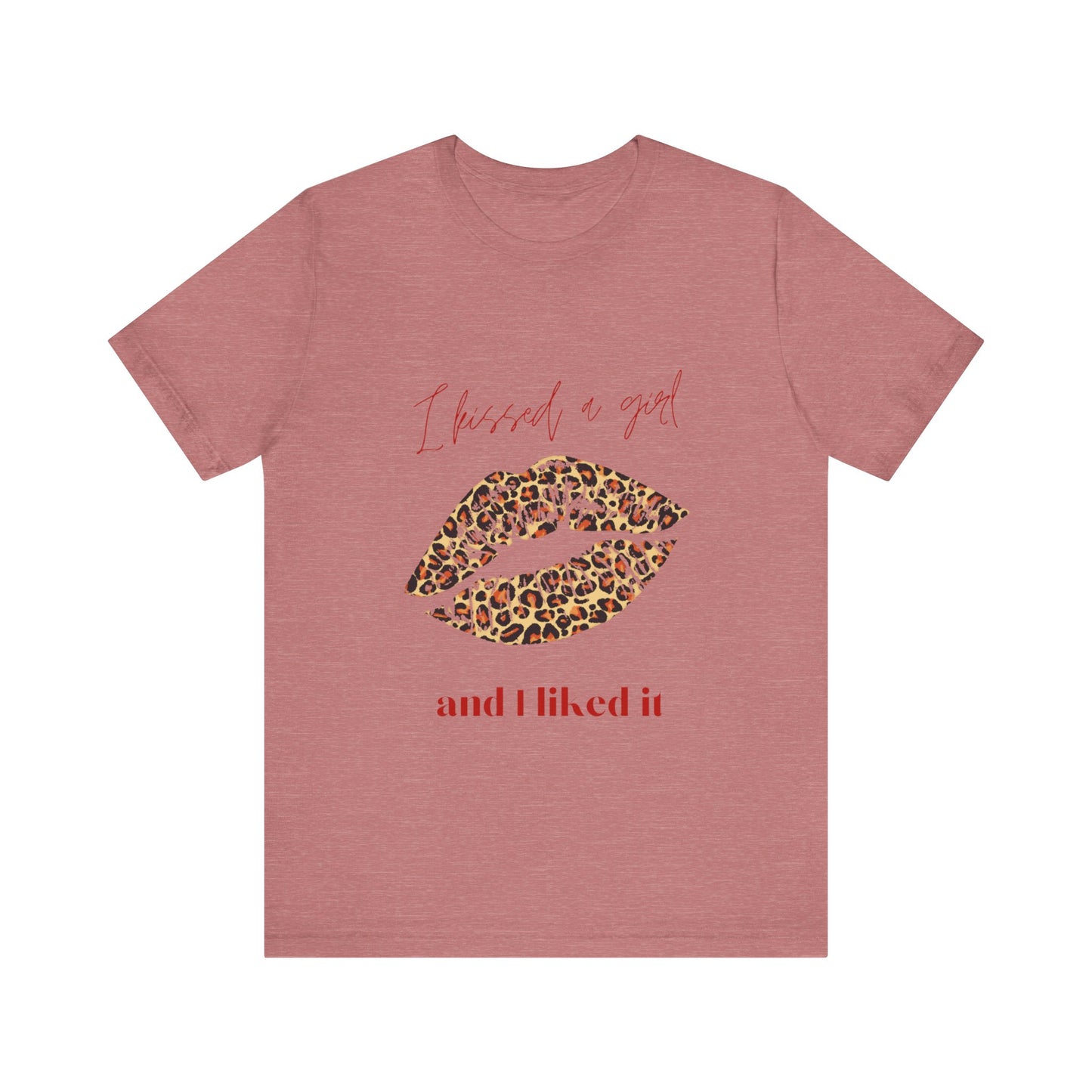 Leopard Lips Jersey Short Sleeve Tee