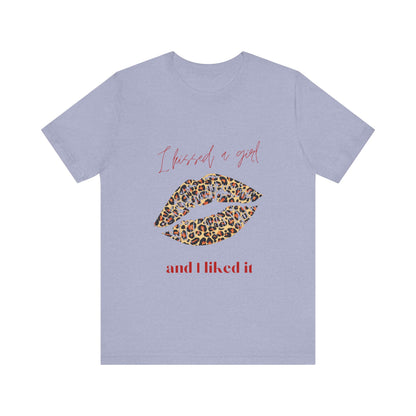 Leopard Lips Jersey Short Sleeve Tee