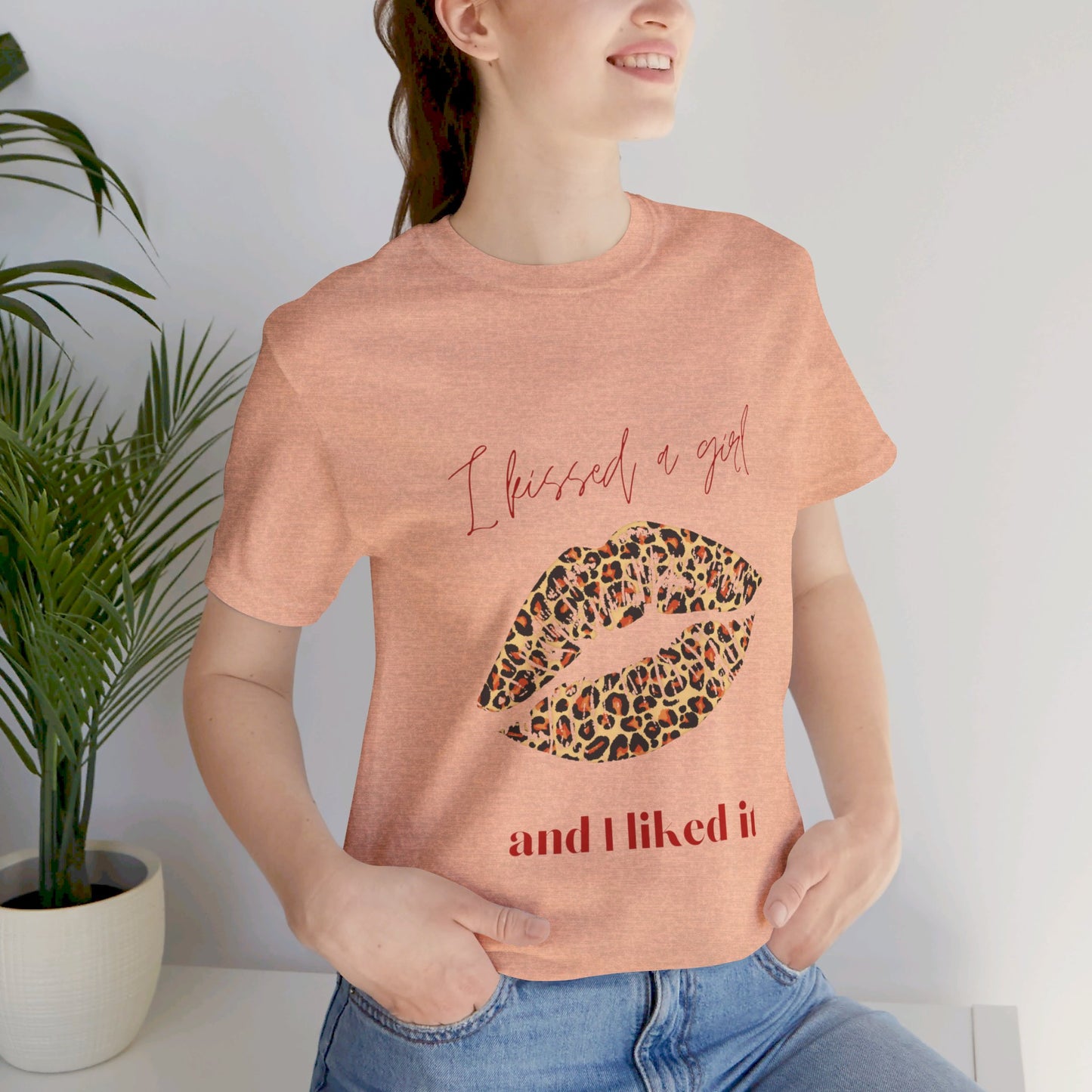 Leopard Lips Jersey Short Sleeve Tee