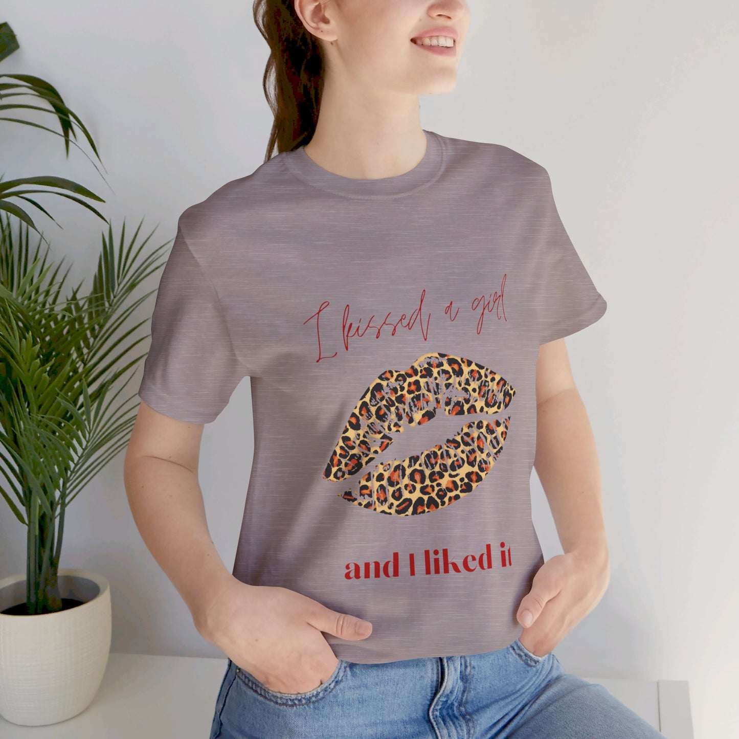 Leopard Lips Jersey Short Sleeve Tee