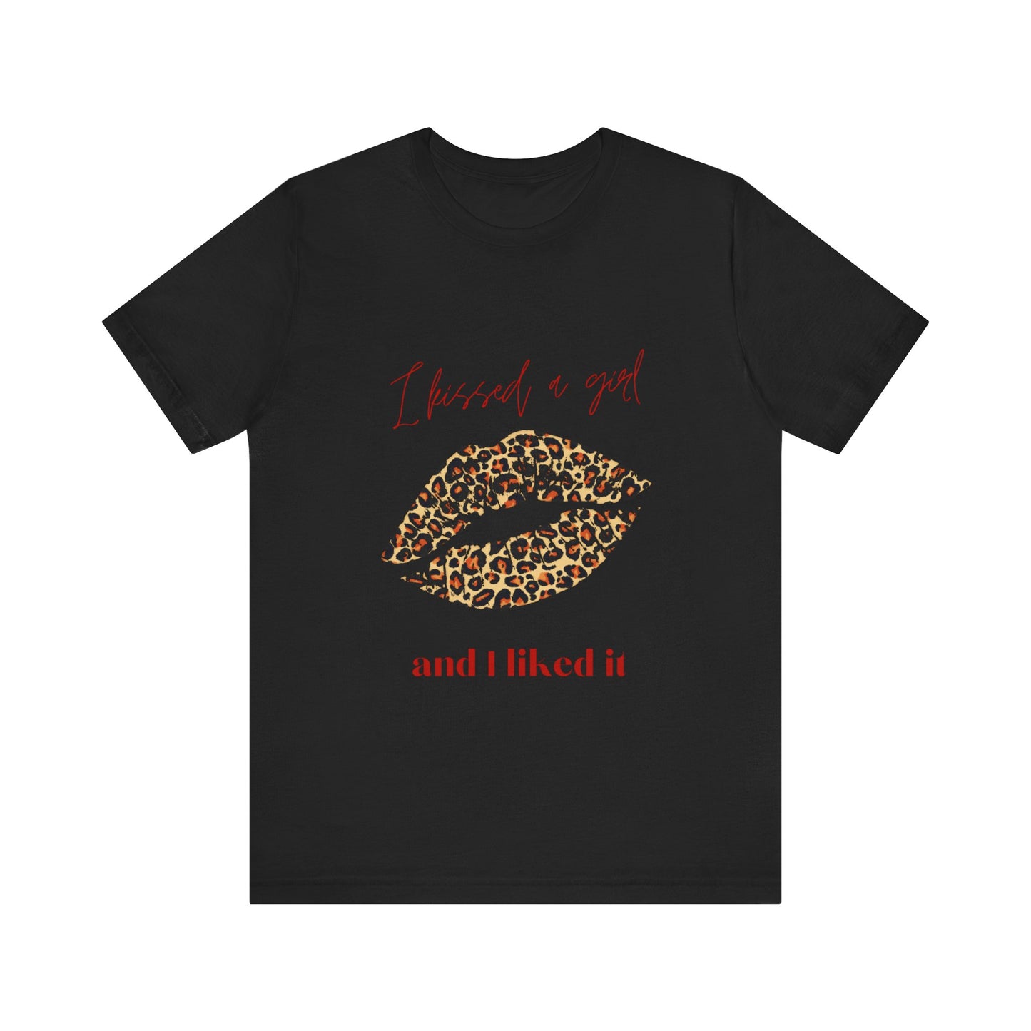 Leopard Lips Jersey Short Sleeve Tee