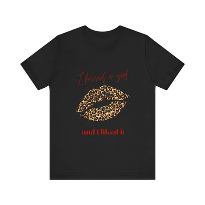 Leopard Lips Jersey Short Sleeve Tee