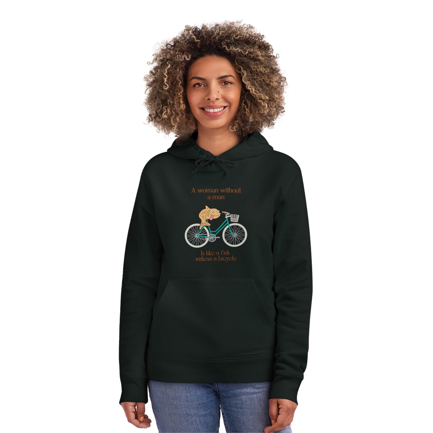 Fish Without a Bicycle Hoodie