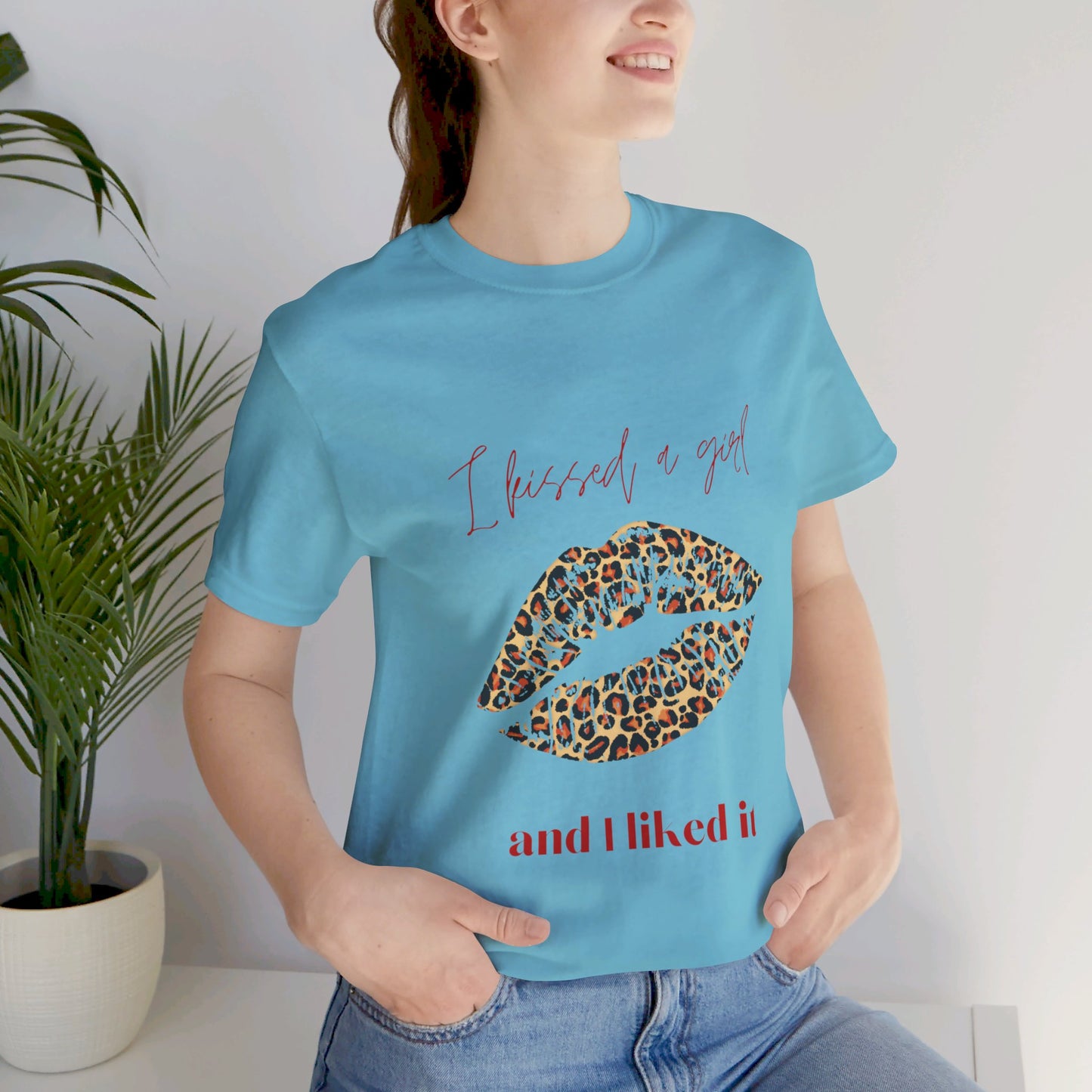 Leopard Lips Jersey Short Sleeve Tee