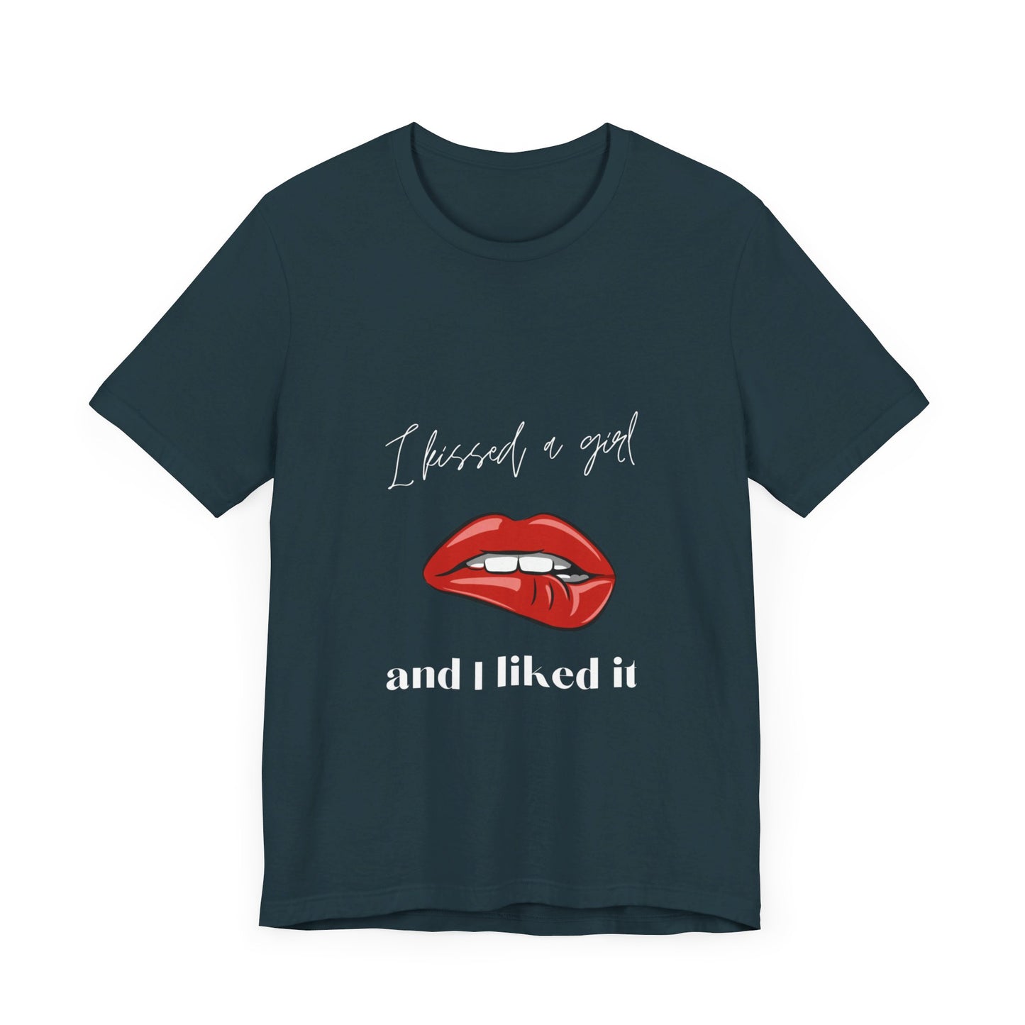 I Kissed a Girl Unisex Jersey Short Sleeve TShirt