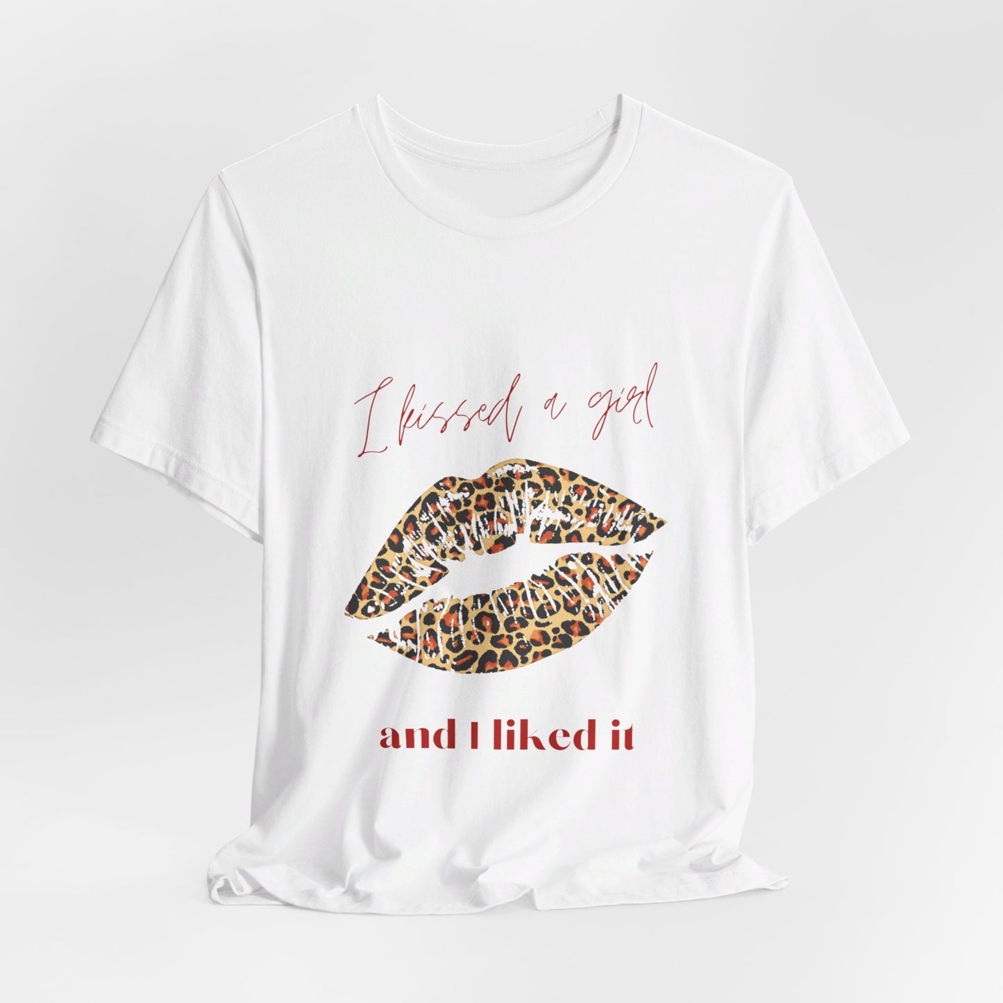 Leopard Lips Jersey Short Sleeve Tee