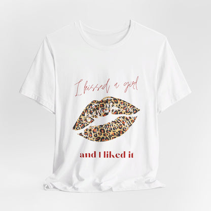 Leopard Lips Jersey Short Sleeve Tee