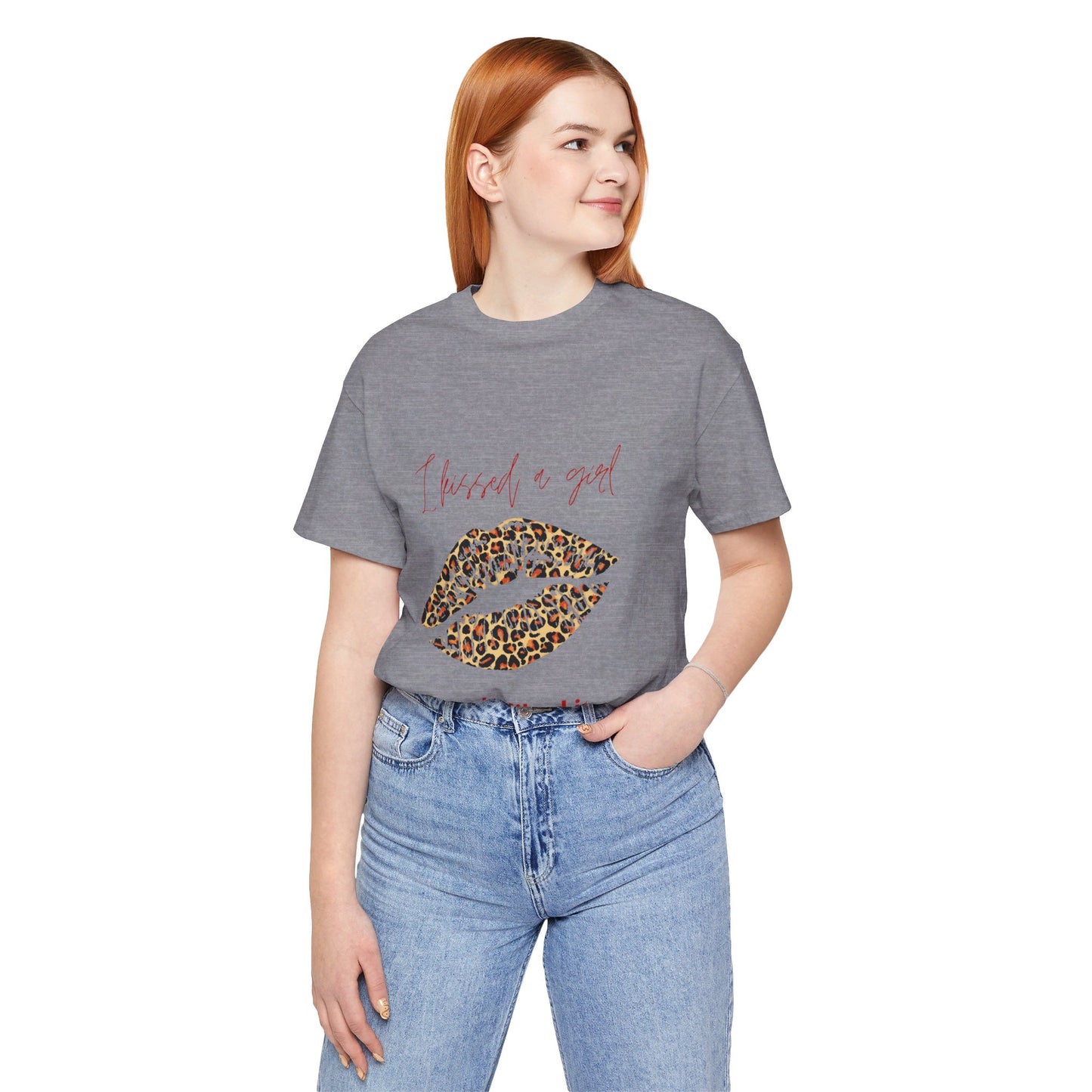 Leopard Lips Jersey Short Sleeve Tee