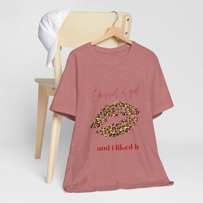 Leopard Lips Jersey Short Sleeve Tee