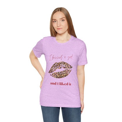 Leopard Lips Jersey Short Sleeve Tee