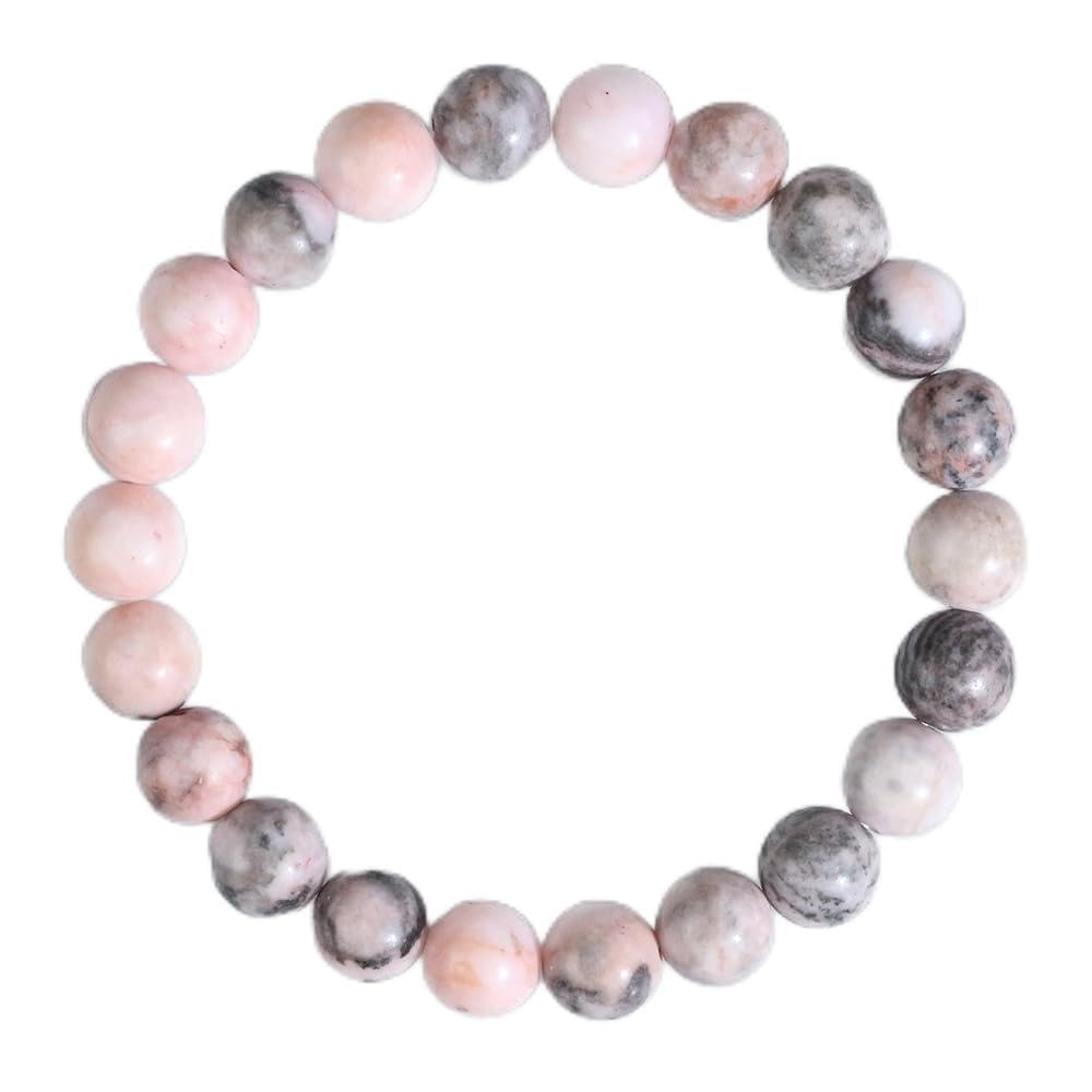 Crystal Bracelet,8mm Natural Gemstone Bead Bracelet,Healing Crystal Bracelet for Women Men