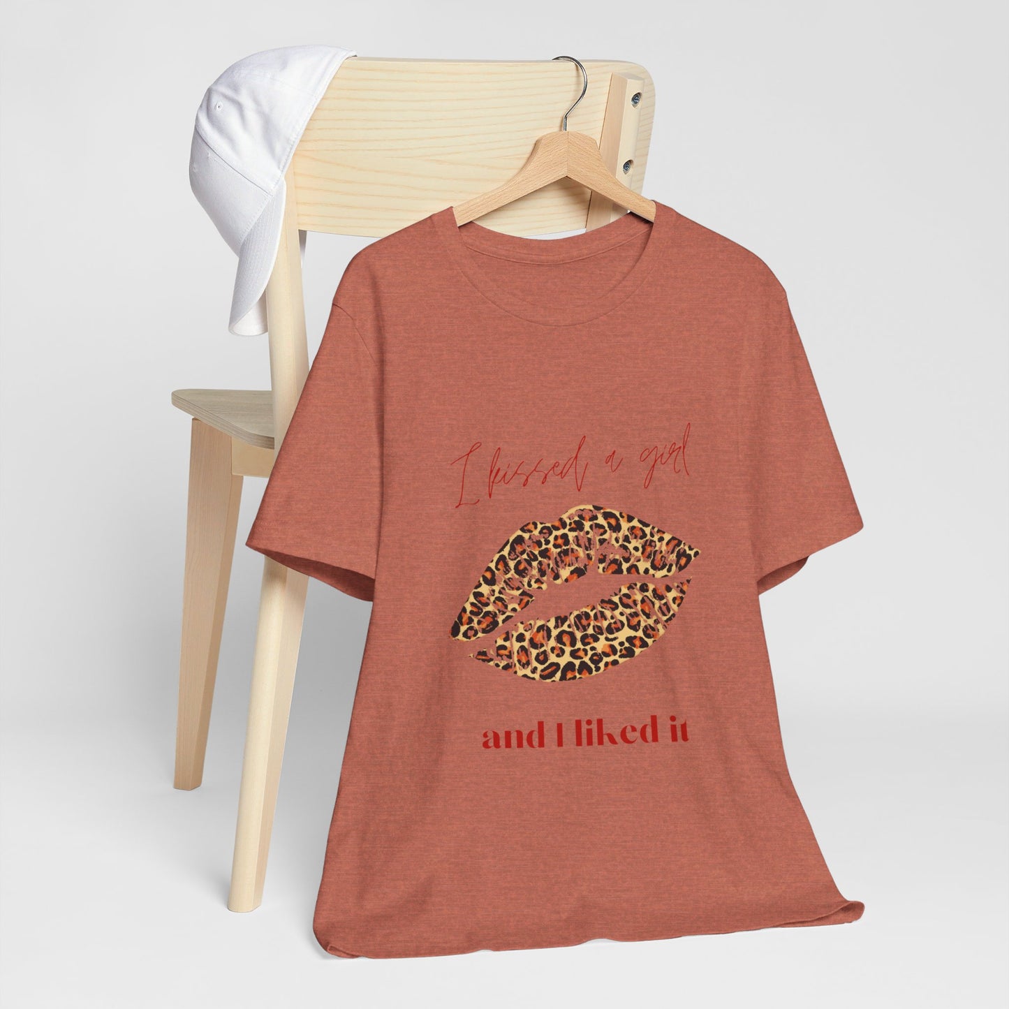 Leopard Lips Jersey Short Sleeve Tee