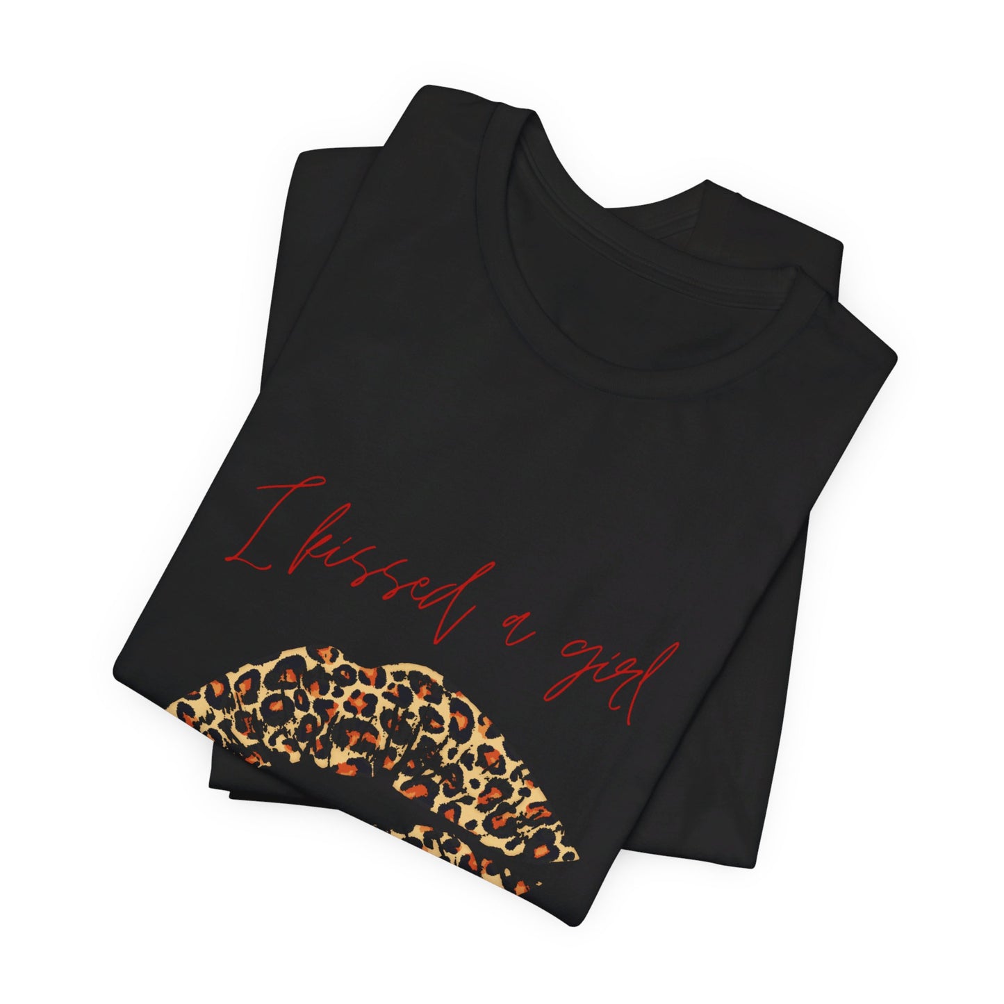 Leopard Lips Jersey Short Sleeve Tee