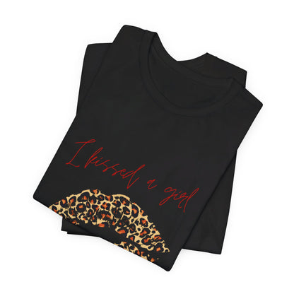 Leopard Lips Jersey Short Sleeve Tee