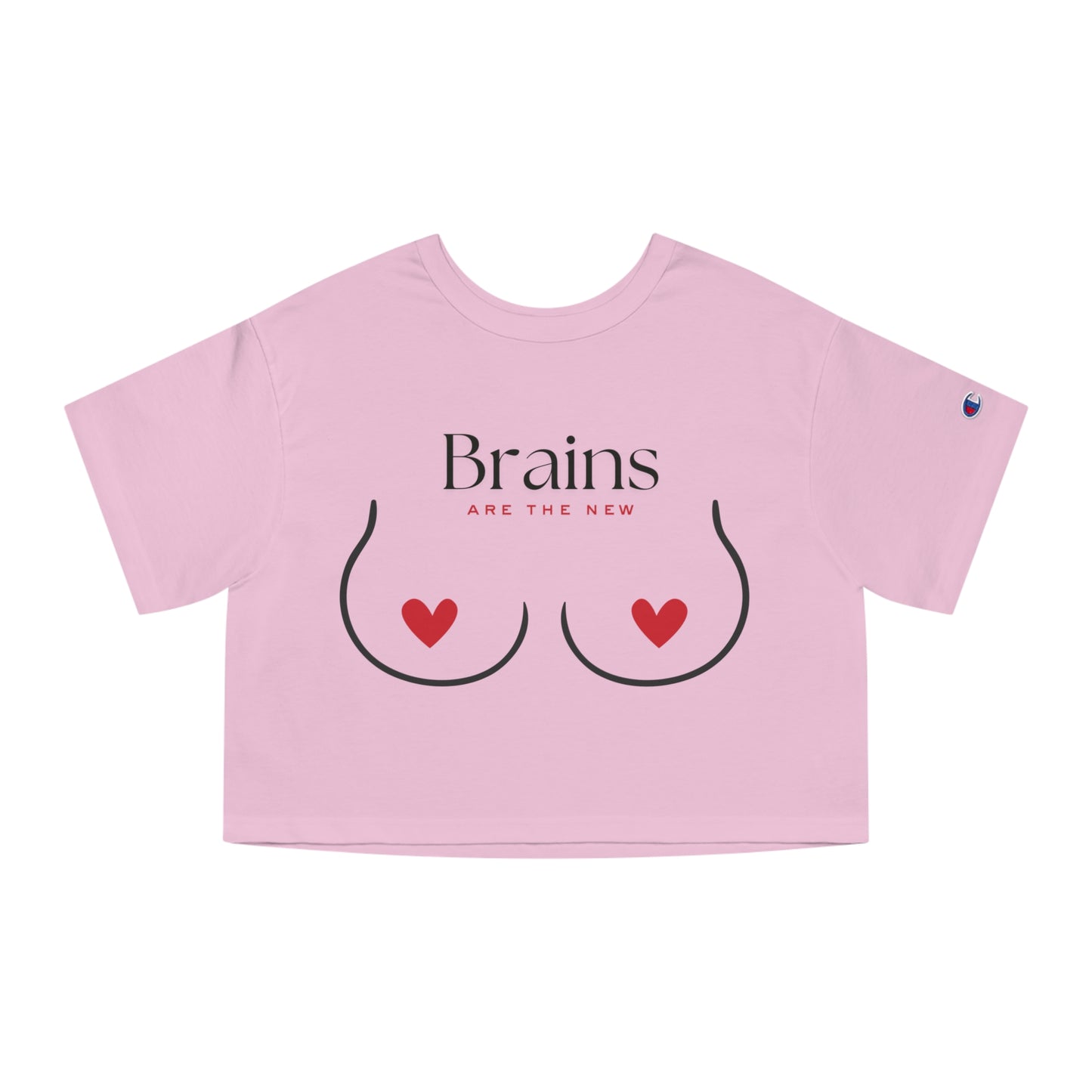 Brains Are The New Boobs Cropped Top