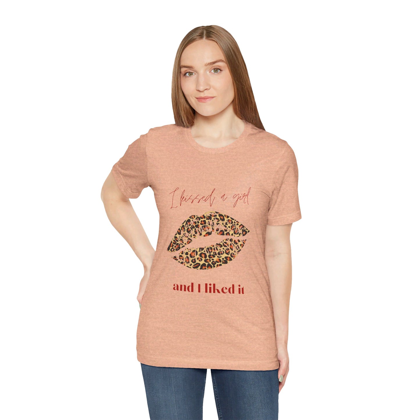 Leopard Lips Jersey Short Sleeve Tee