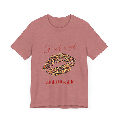 Leopard Lips Jersey Short Sleeve Tee