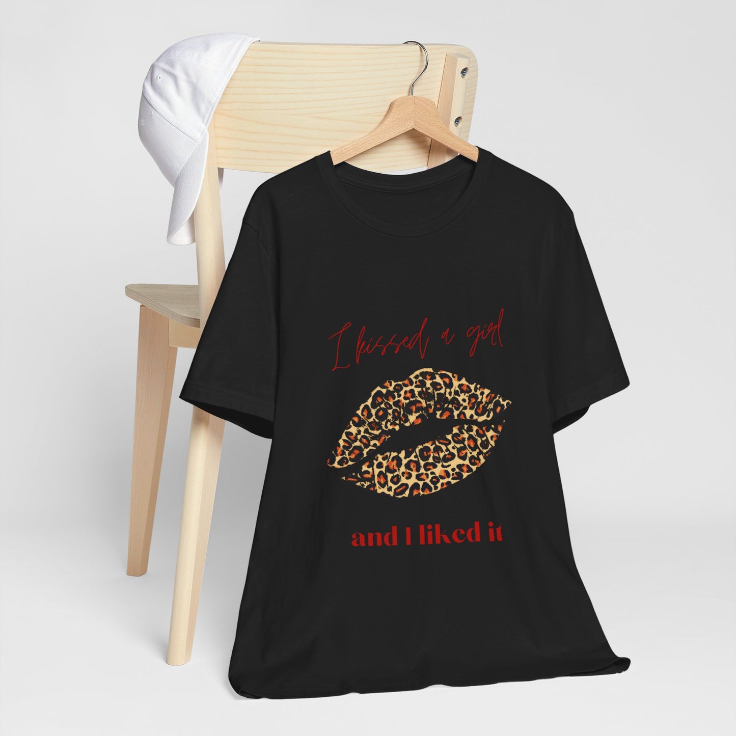 Leopard Lips Jersey Short Sleeve Tee