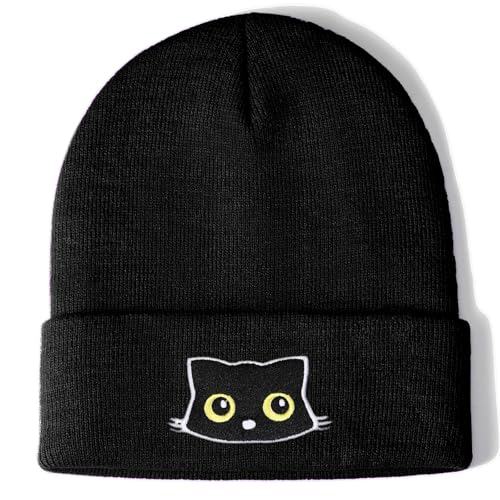 Cute Cat Beanie Knitted Hats for Women Girls