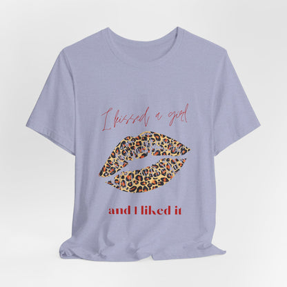 Leopard Lips Jersey Short Sleeve Tee