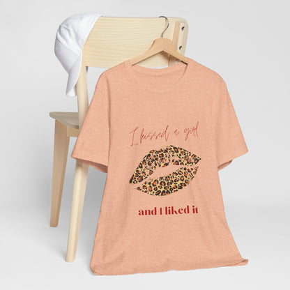 Leopard Lips Jersey Short Sleeve Tee