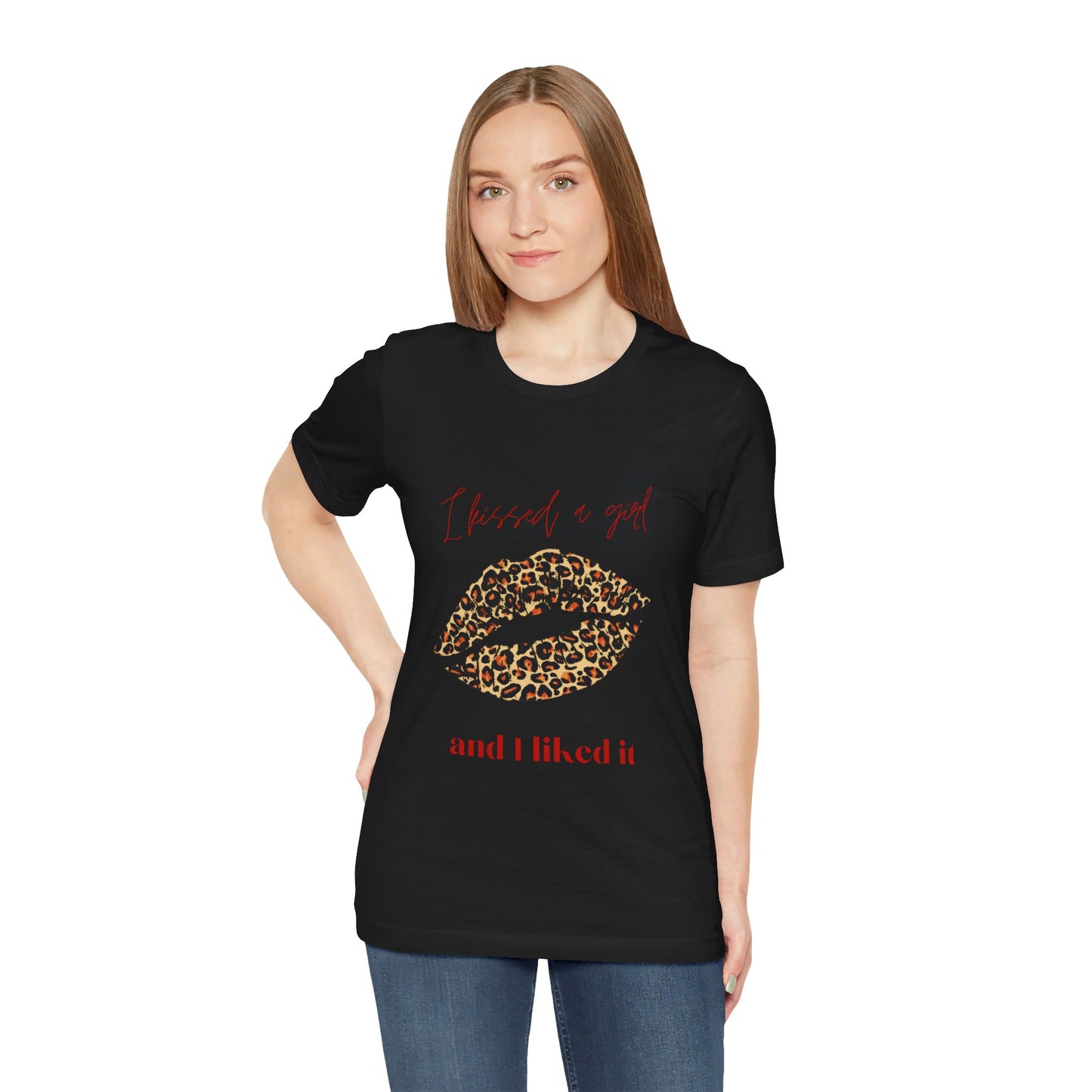 Leopard Lips Jersey Short Sleeve Tee