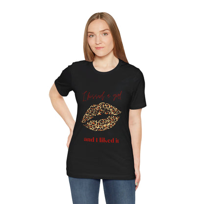 Leopard Lips Jersey Short Sleeve Tee