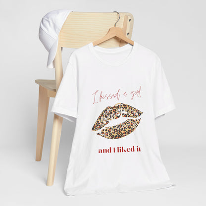 Leopard Lips Jersey Short Sleeve Tee