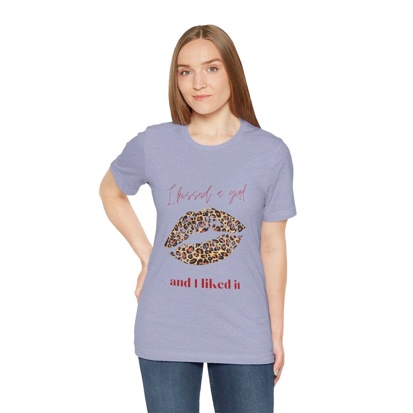 Leopard Lips Jersey Short Sleeve Tee