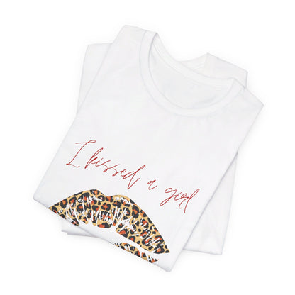 Leopard Lips Jersey Short Sleeve Tee