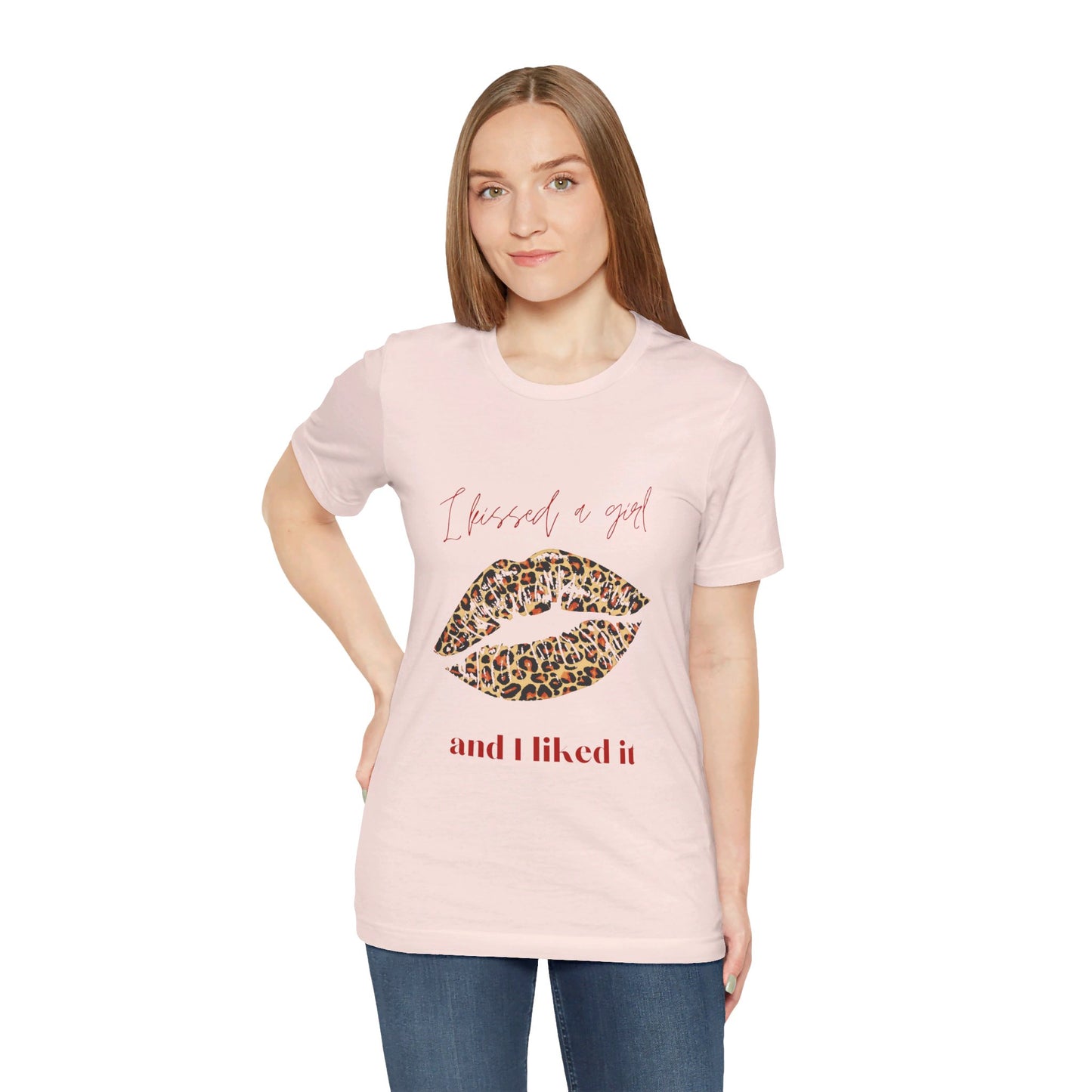 Leopard Lips Jersey Short Sleeve Tee