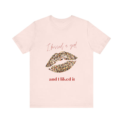 Leopard Lips Jersey Short Sleeve Tee