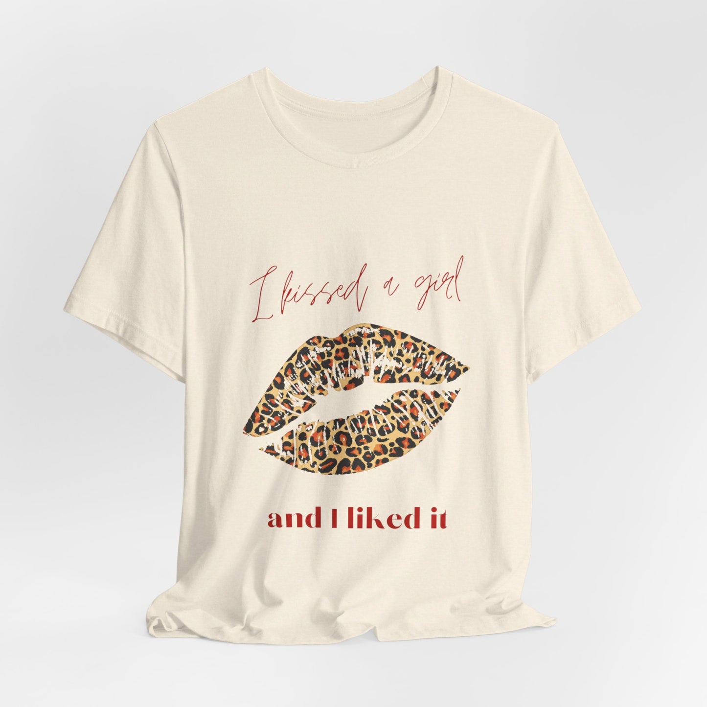 Leopard Lips Jersey Short Sleeve Tee