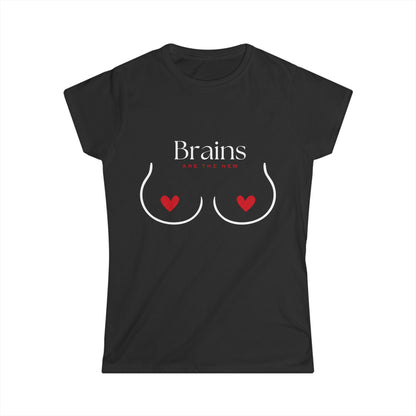 BRAINS ARE THE NEW Softstyle TShirt