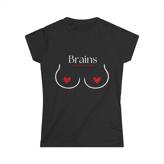 BRAINS ARE THE NEW Softstyle TShirt